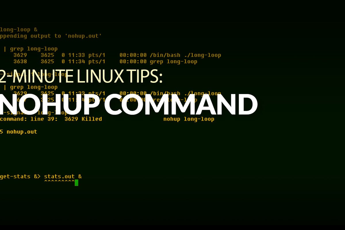 How To Use The Nohup Command Cybertechbiz