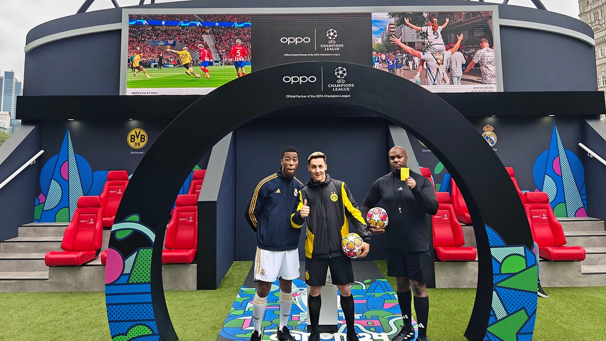 Champions League final festivities mark Oppo's grand return with Find ...