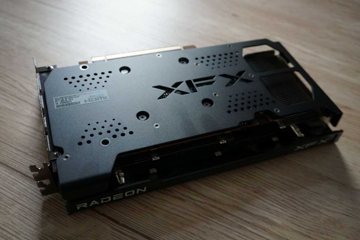 XFX Radeon RX 6600 backplate