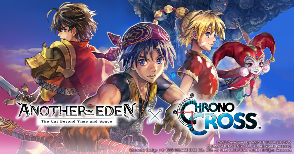 Beyond time. Chrono Cross another Eden. Chrono Cross Complex Dream Kid. Another Eden Chrono Cross portraits. Хроно Геншин