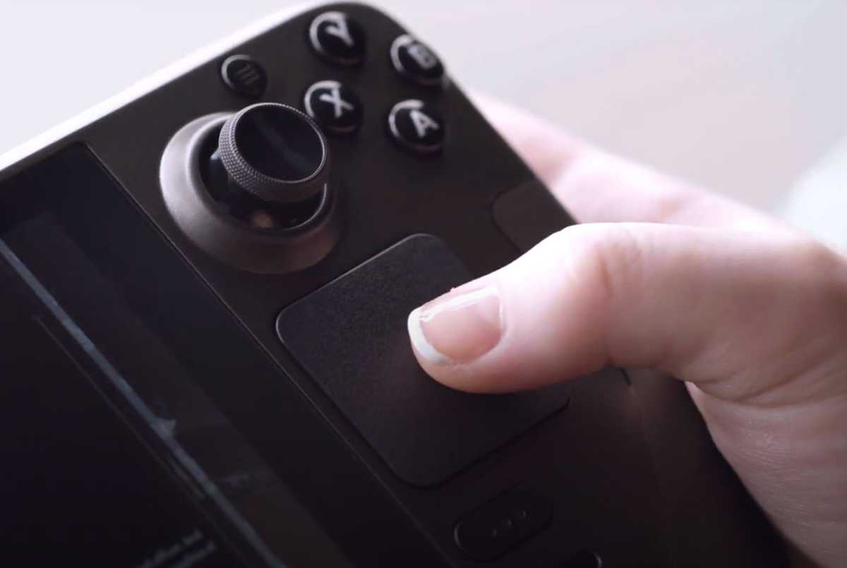 Steam Deck haptic pad