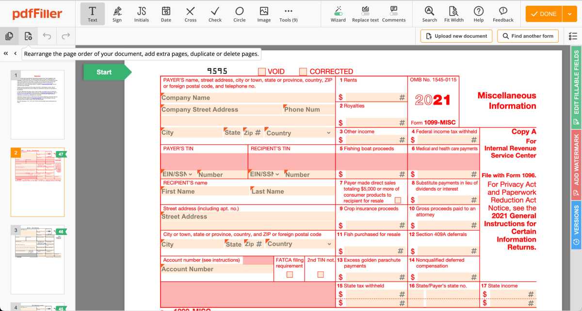 pdfFiller document library