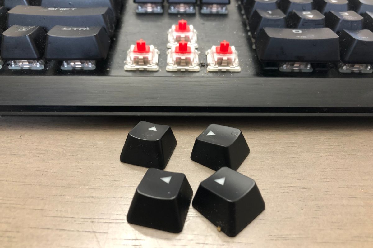 Remove keycaps