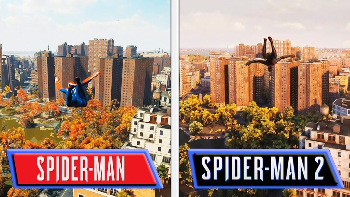 Spider-Man 2 vs Spider-Man Remastered PS5 Comparison Has Fans ...