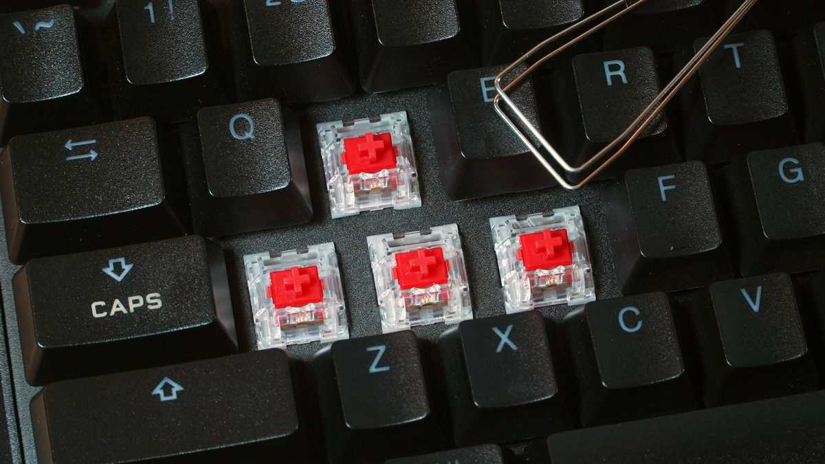 Corsair K70 Core keyboard switches