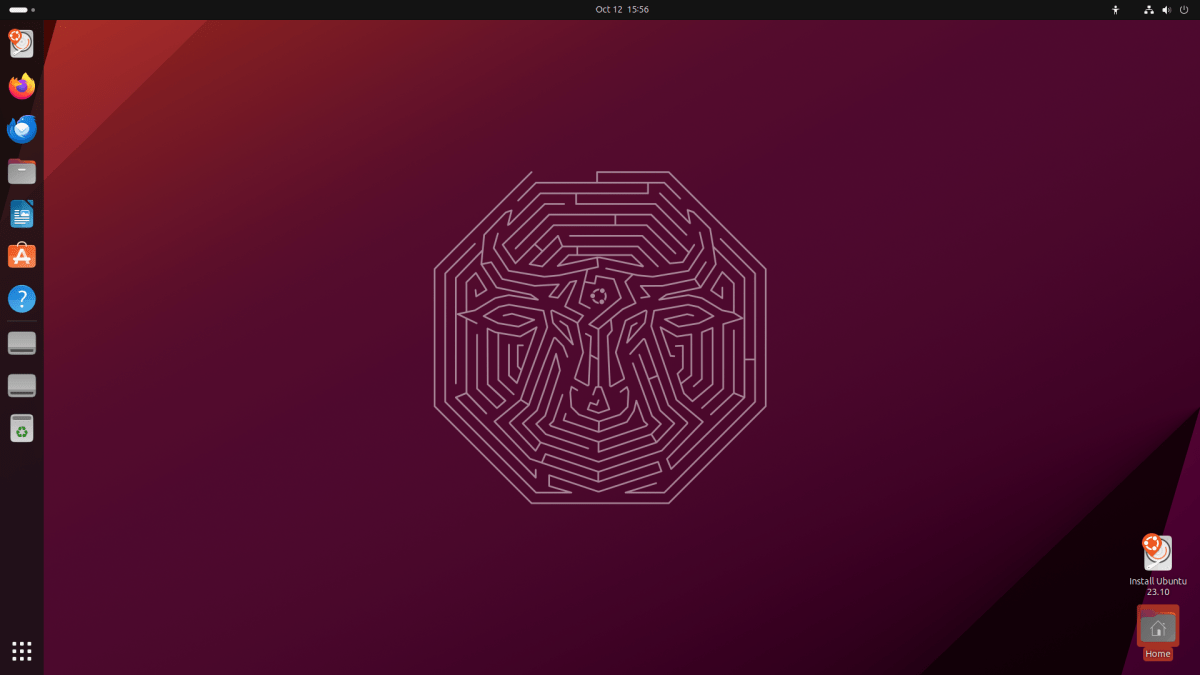 Ubuntu 23.10 ("Mantic Minotaur") mit Gnome 45 als Desktop