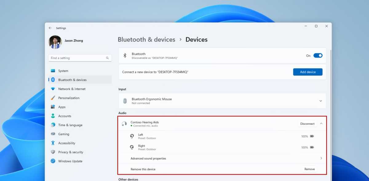 Windows 11 Bluetooth hearing aids fixed