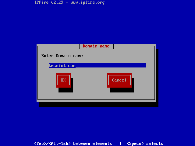 IPFire Domain Name