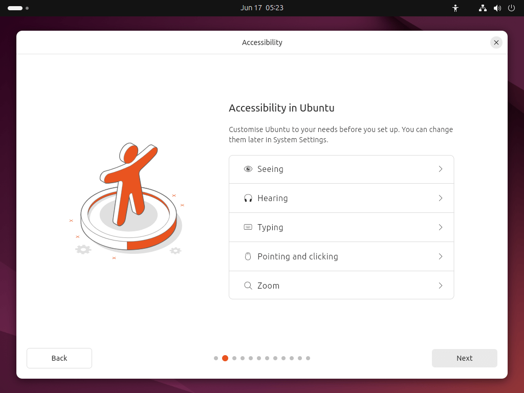 Accessibility in Ubuntu