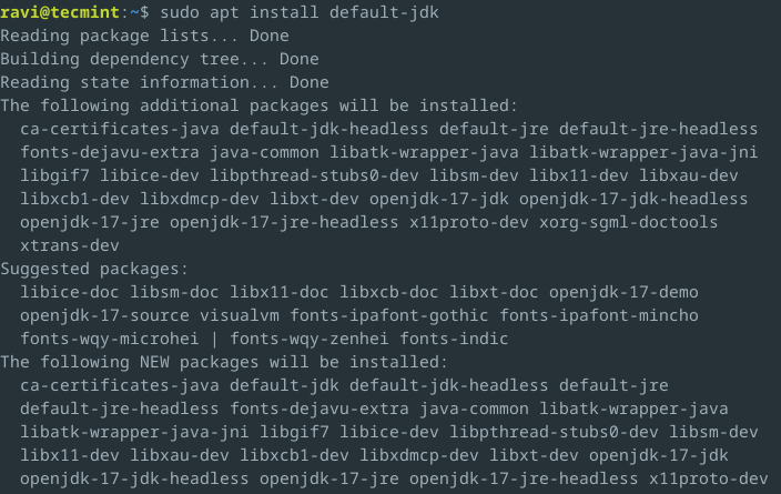 Install Java in Debian