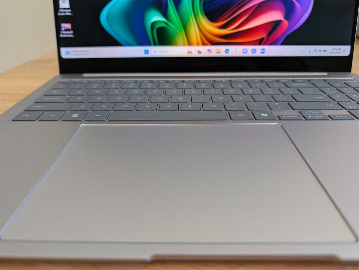 Samsung Galaxy Book4 Edge trackpad