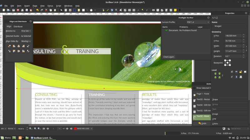 Scribus – Open Source Desktop Publishing