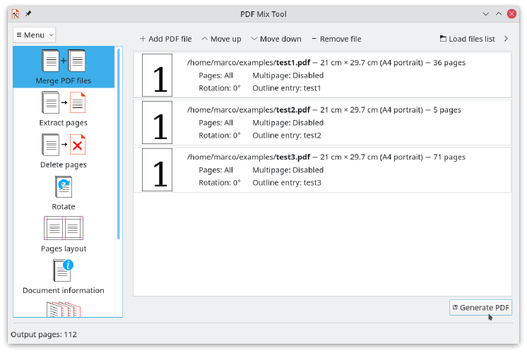 PDF Mix Tool