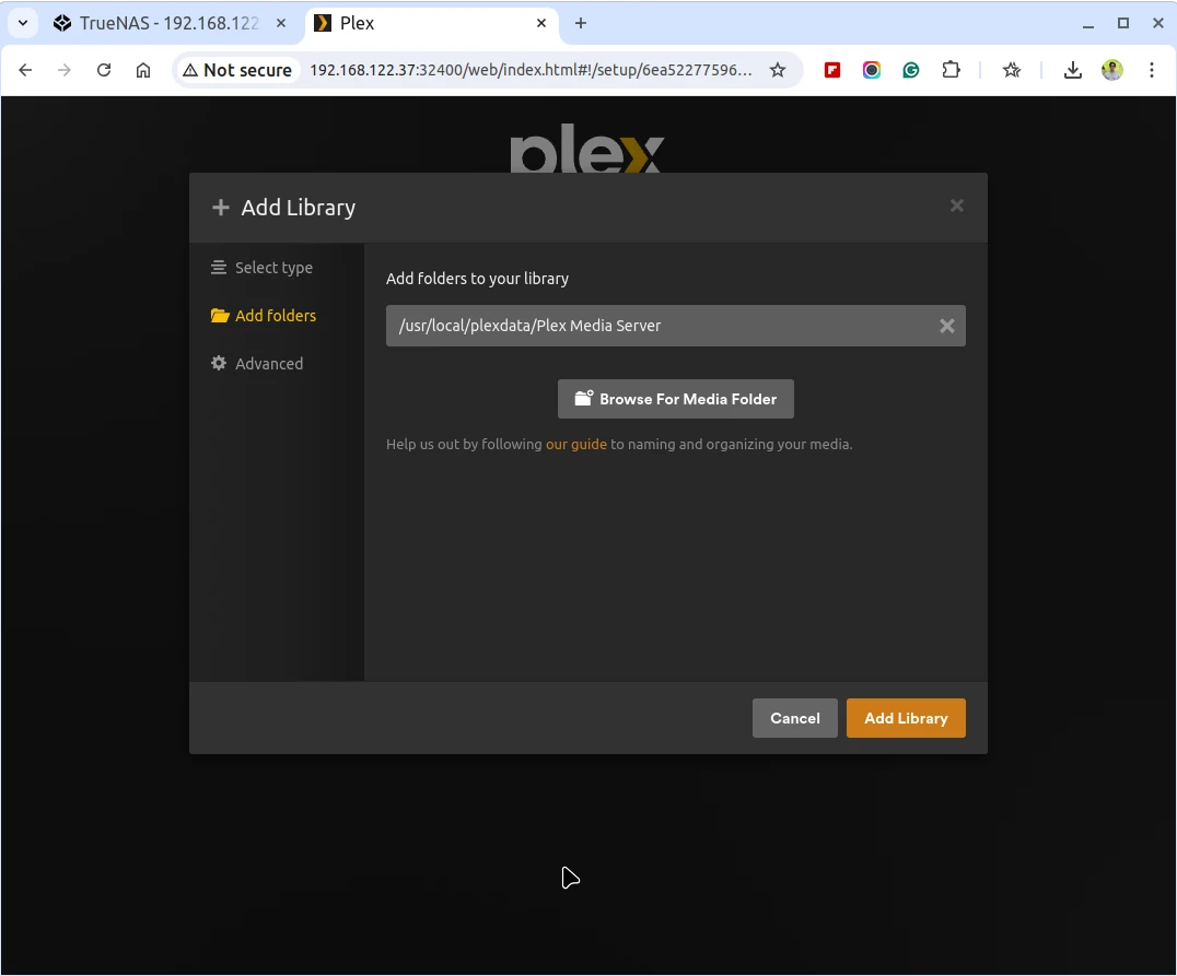 Add Media to Plex