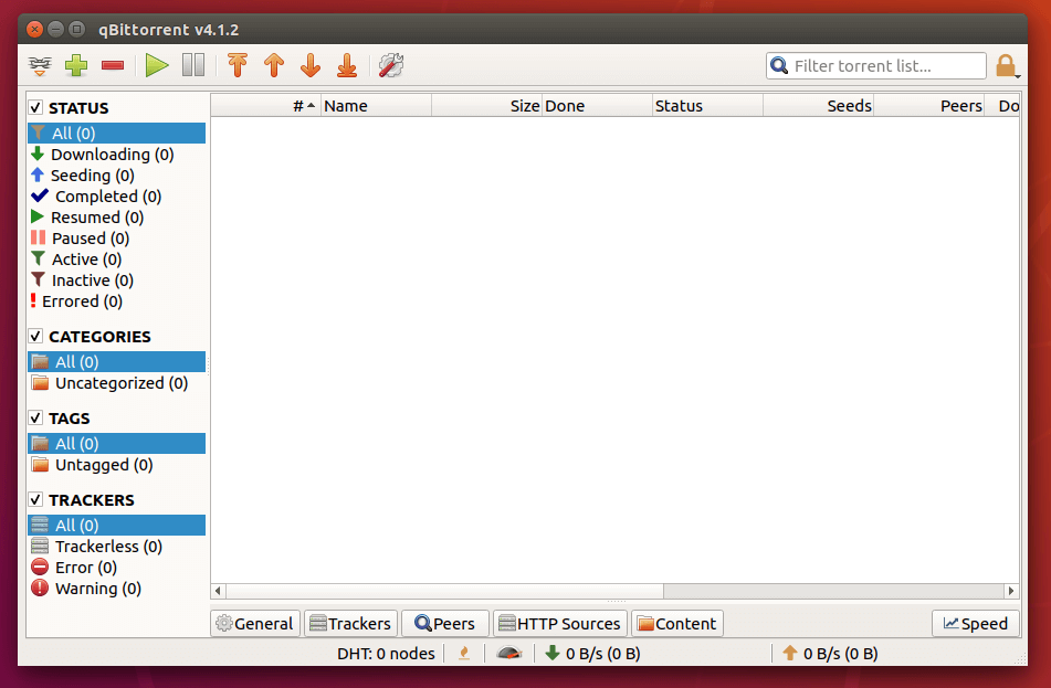 qBittorrent BitTorrent Client