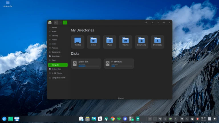 Deepin Desktop