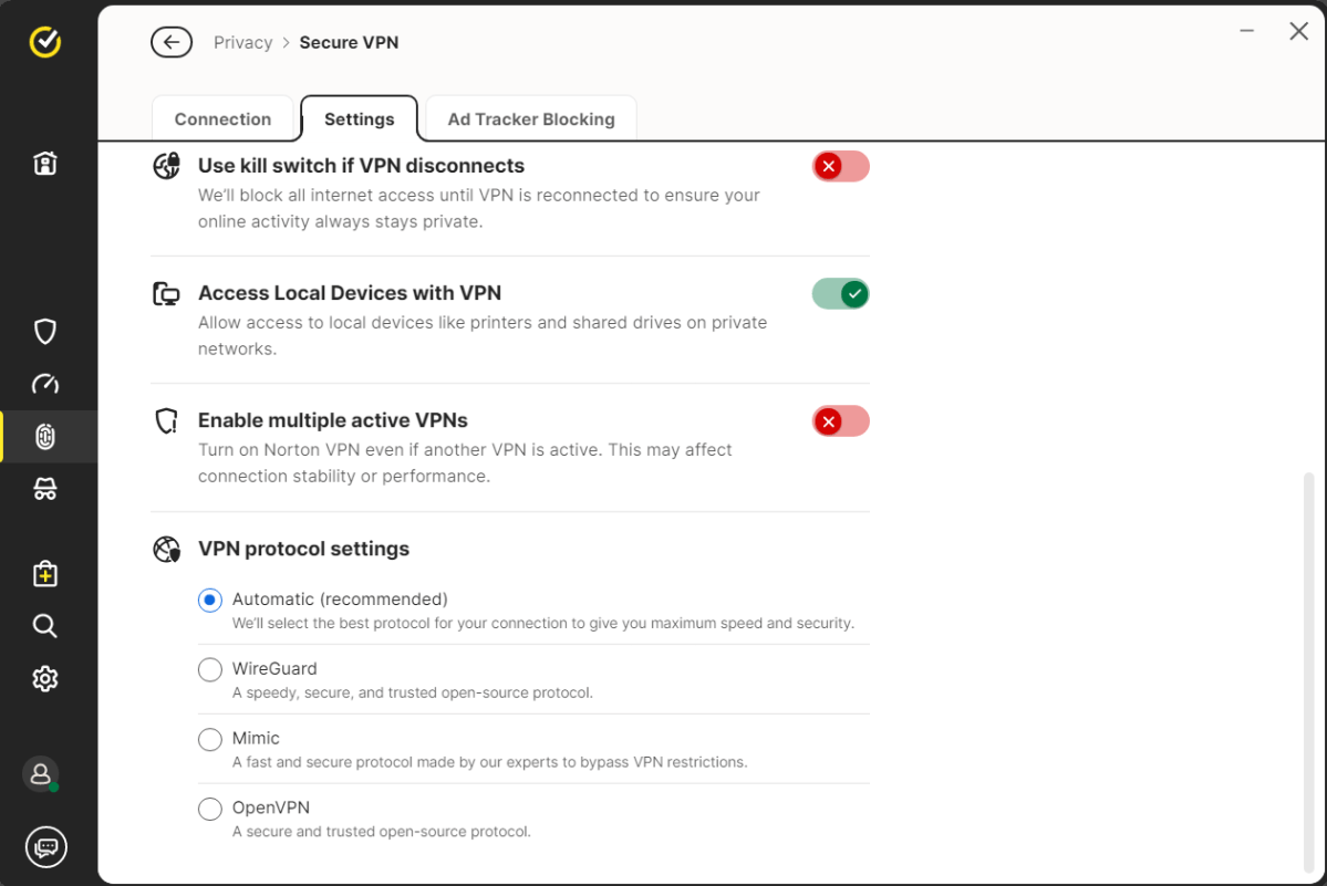 Norton Secure VPN