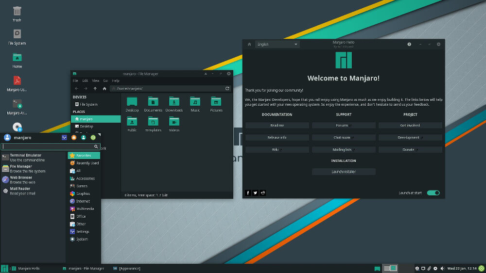 Distro #2: Manjaro Linux