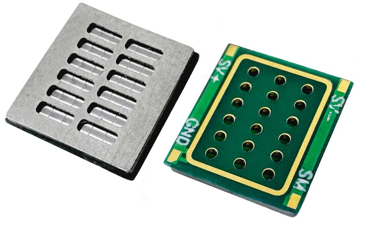 xsMEMS Labs speaker on a chip