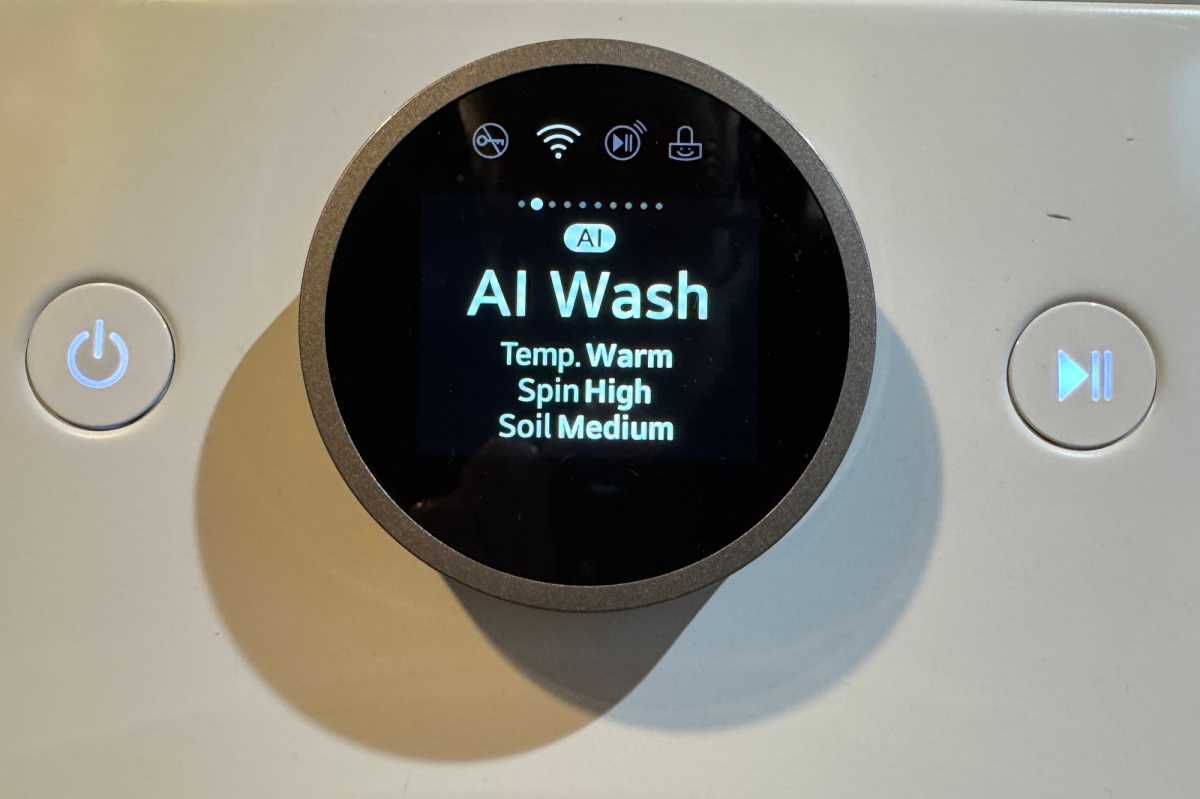 LG AI wash