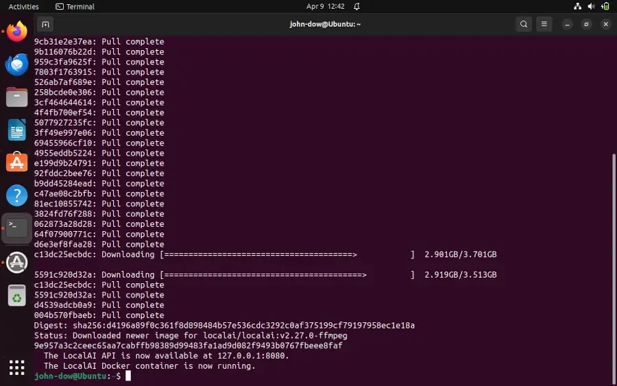 Install LocalAI in Ubuntu